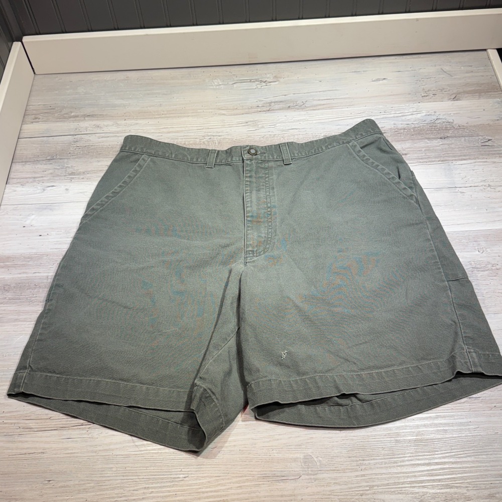 Patagonia Stand Up Shorts Men's 40 Organic Cotton Canvas Hiking VTG Olive